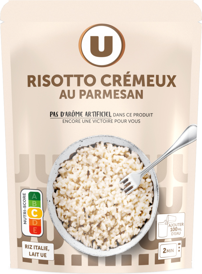 Creamy parmesan risotto microwaveable bag U