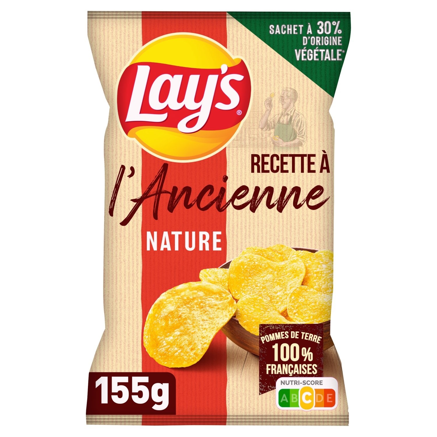 Lay's plain old-fashioned potato chips