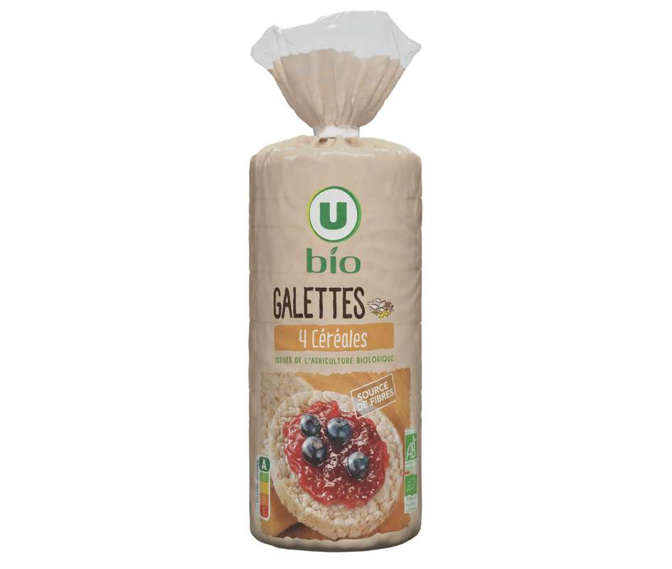 Organic 4-grain galette U