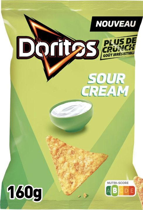  Doritos tortilla chips sour cream flavor