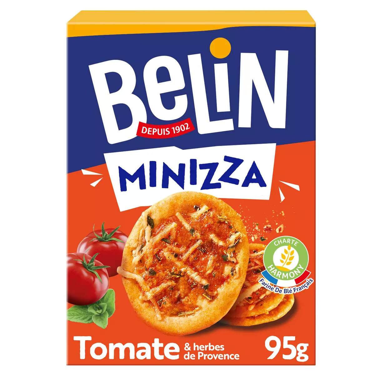 Belin Crackers minizza tomato