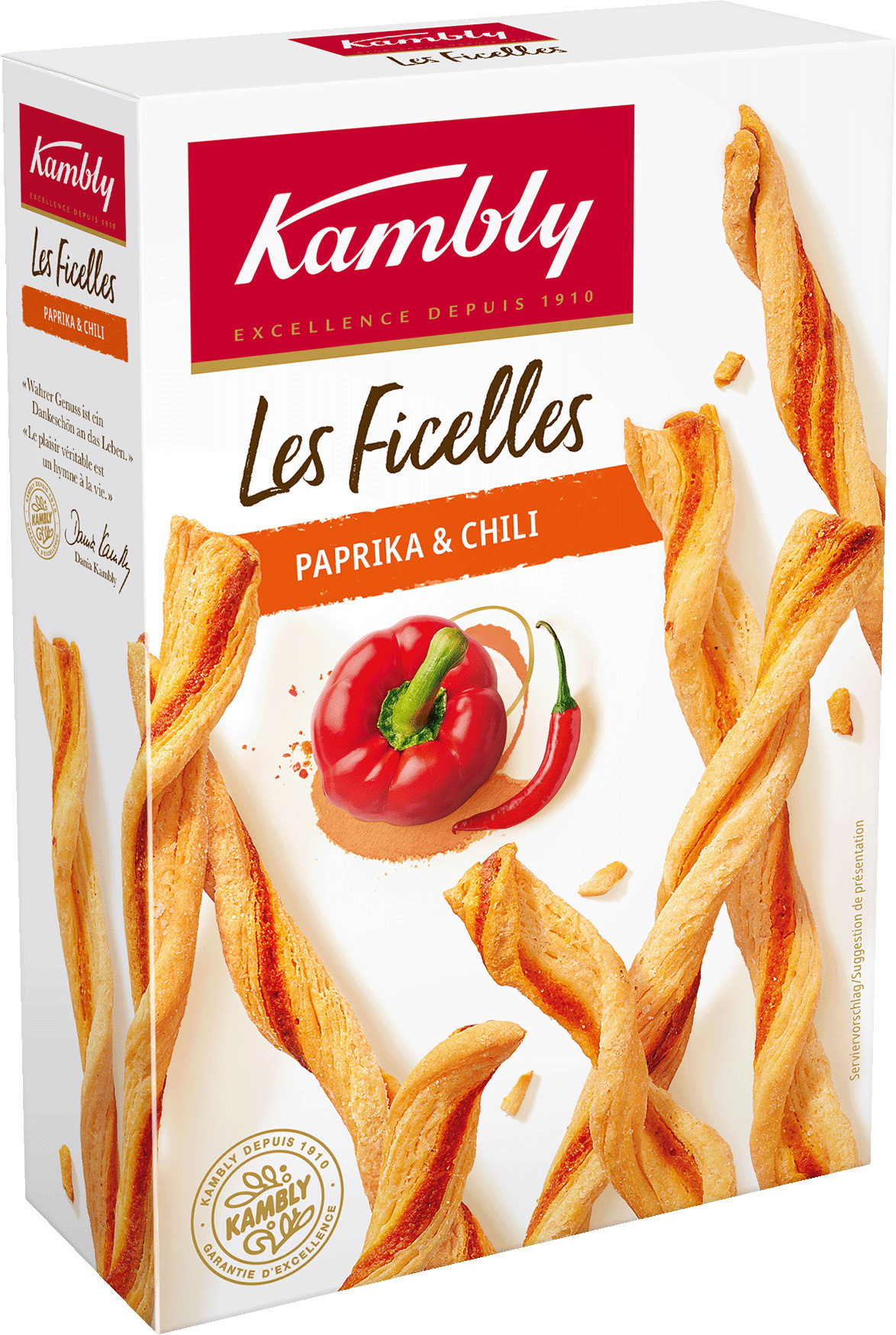 Kambly paprika & chili strings