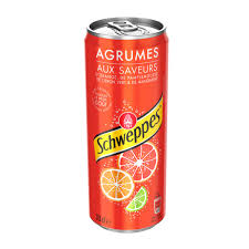 Schweppes agrum can 33 cl (24u.)