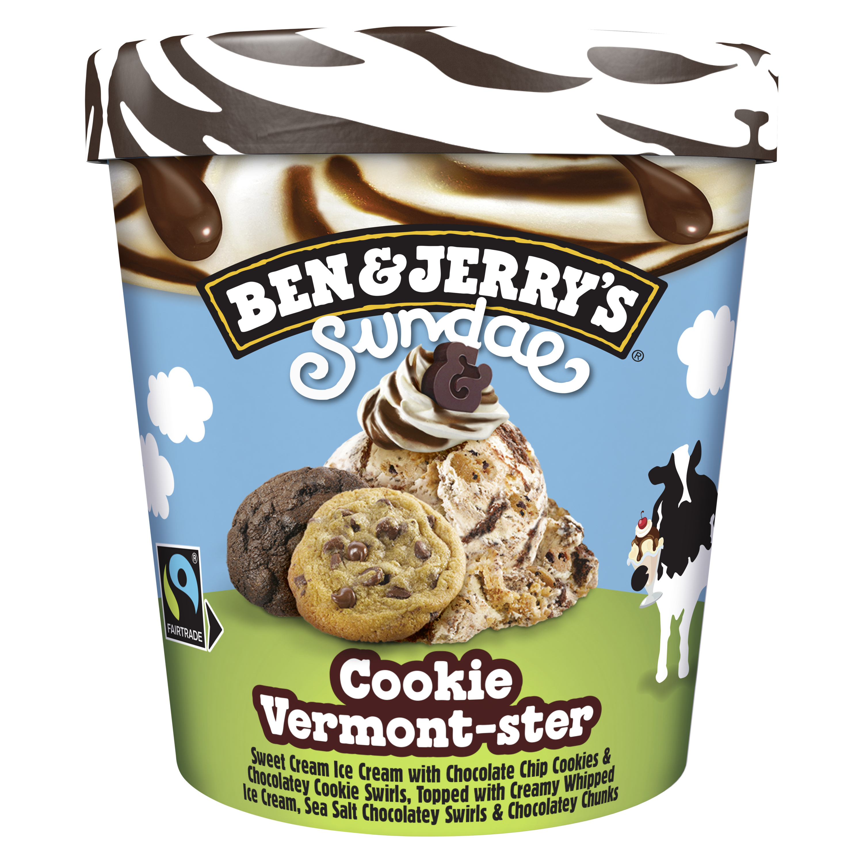 Ben & Jerry's Sundae Cookie Vermont-ster jar 