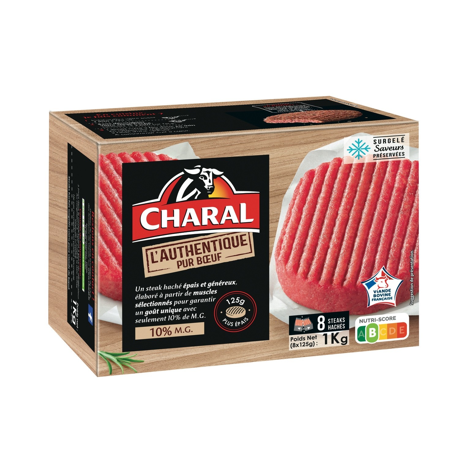 Charal Authentic minced steak