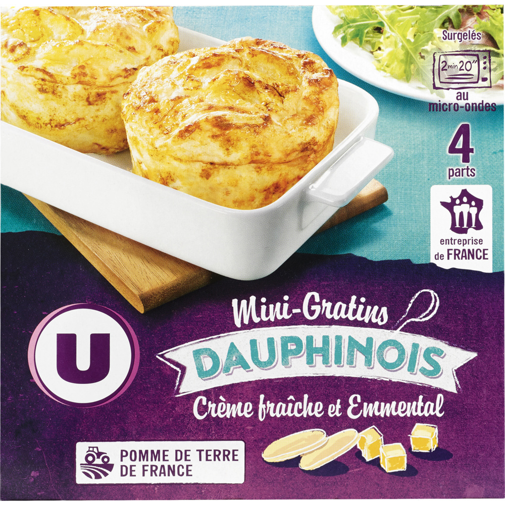 Mini potato gratin U