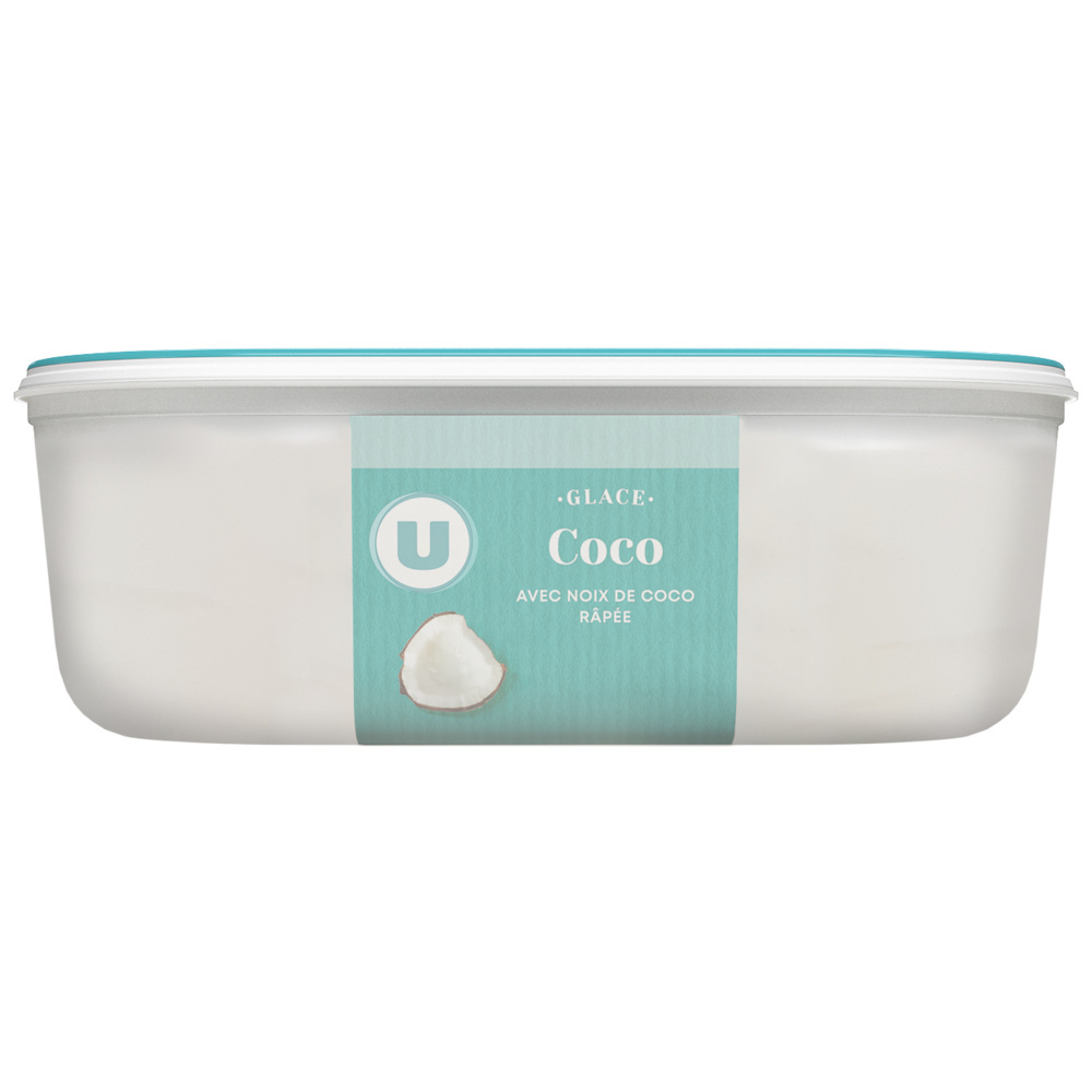 Coconut ice cream