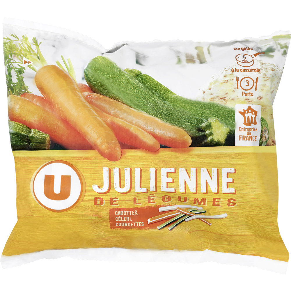 Julienne of vegetables U 