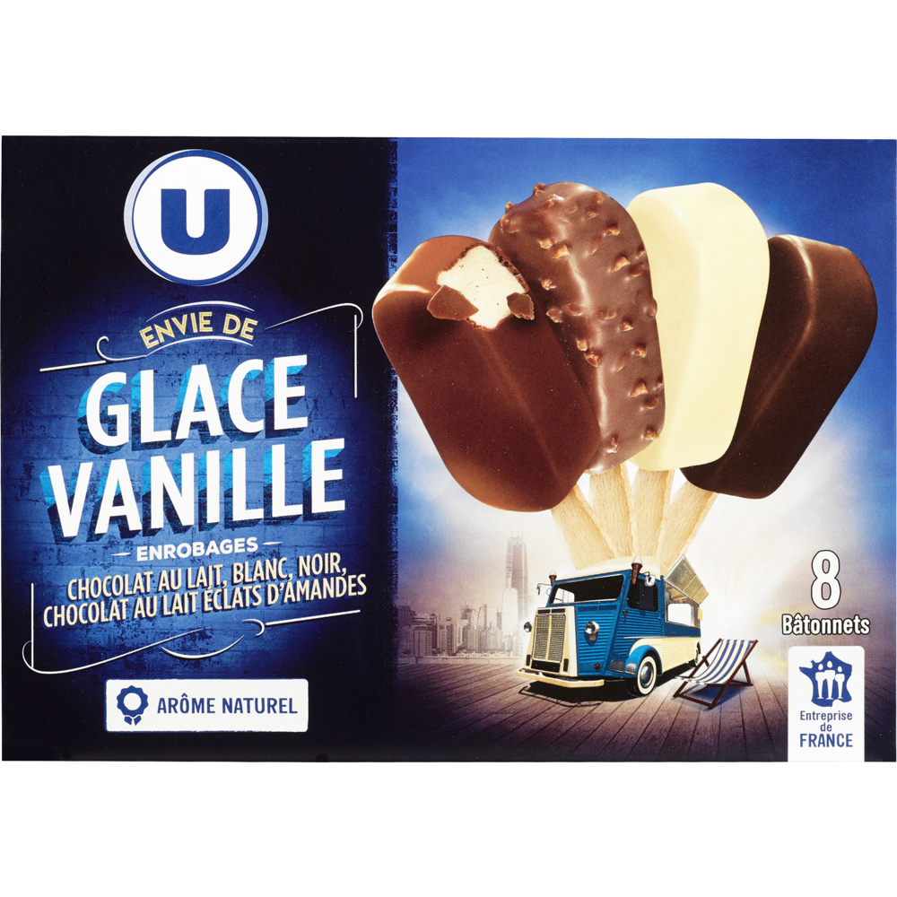 Mini iced chocolate sticks U 