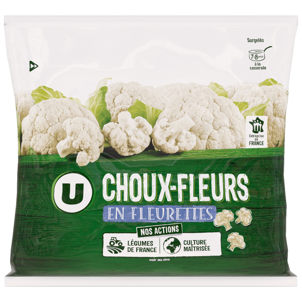 Choux-fleurs en fleurettes U