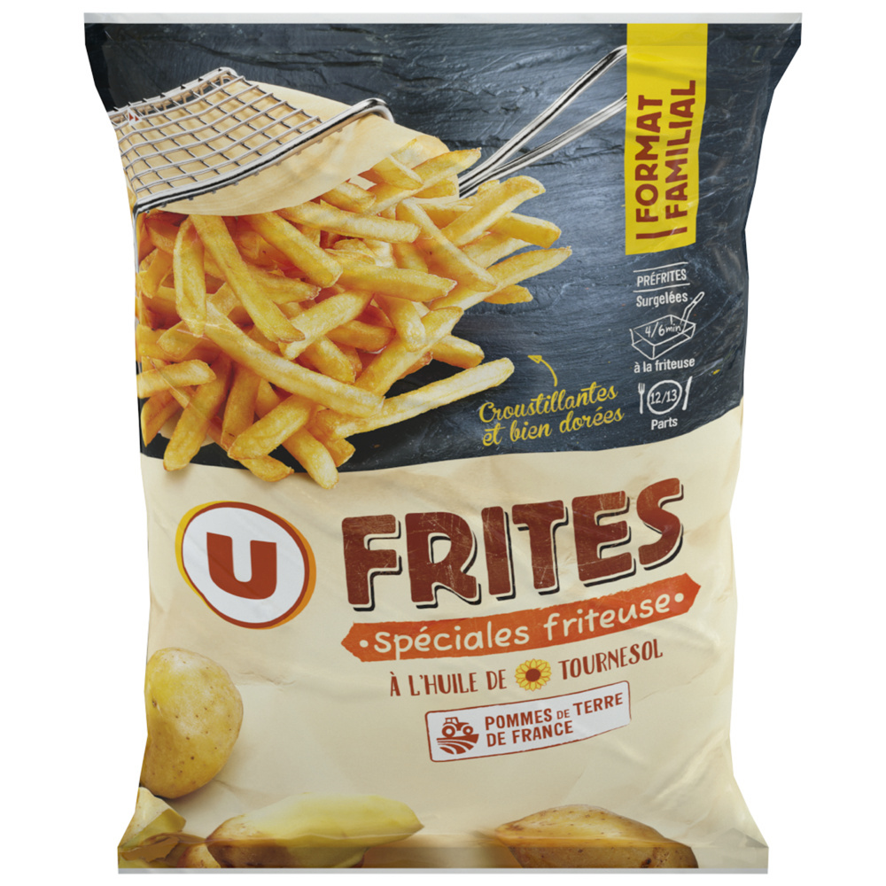Frites traditionnelles pour friteuse U