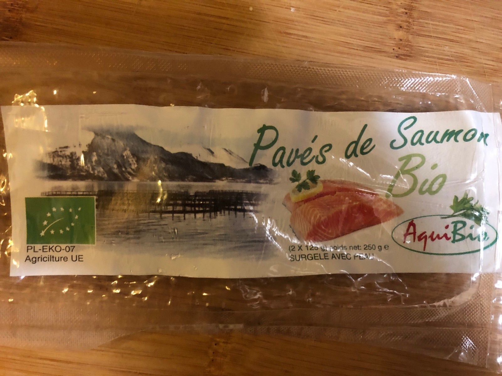 Irish Organic Salmon Loaves (with Skin)