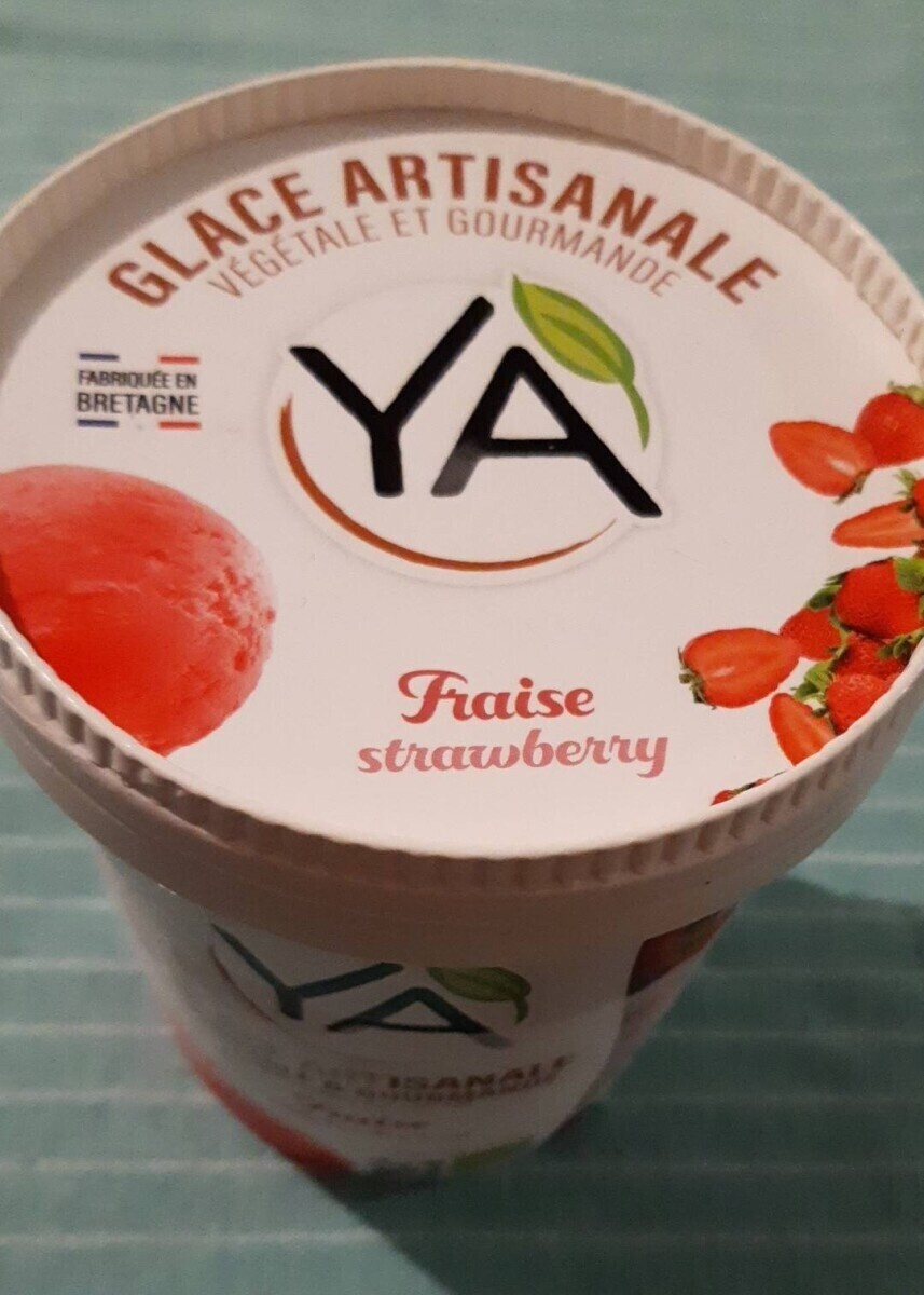 Strawberry coconut vegan ice cream 330g - Ya