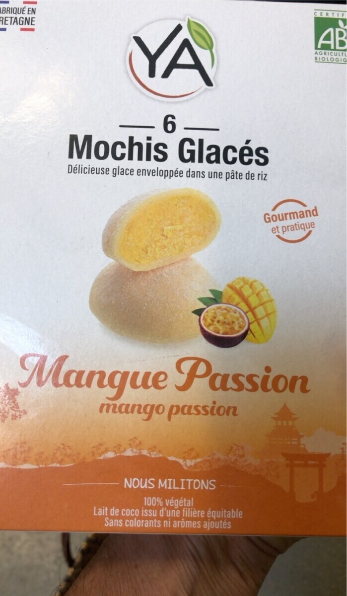 Coconut mango passion ice cream mochis X6 - Ya