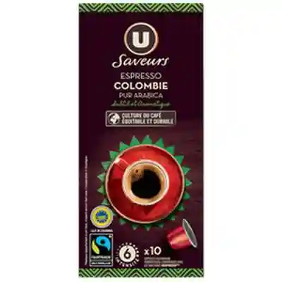 Pure Arabica Colombian Espresso in pods U