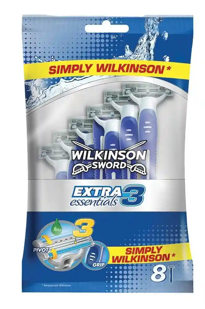  Wilkinson men's disposable razors extra essential 3