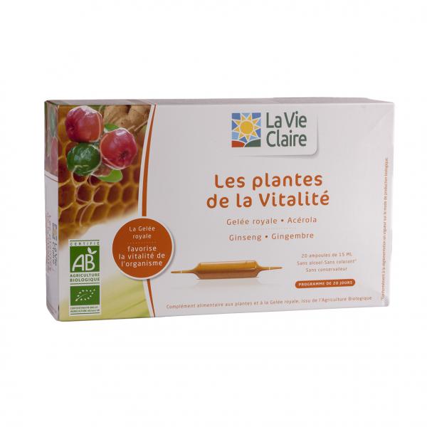 Plant fluid extract 20 phials - vitality - La Vie Claire