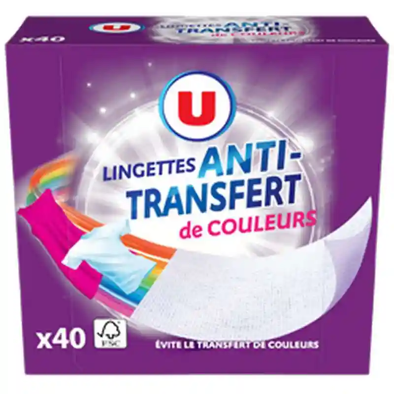 Anti-color transfer wipes U