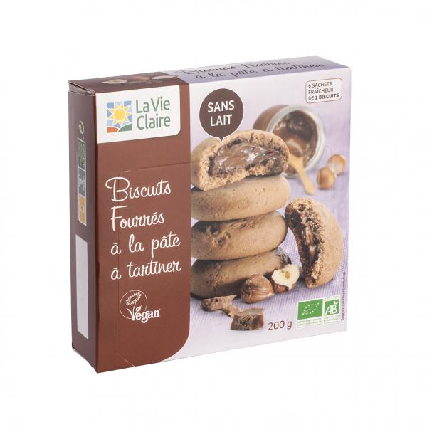 Biscuit fourre pat tart vegan