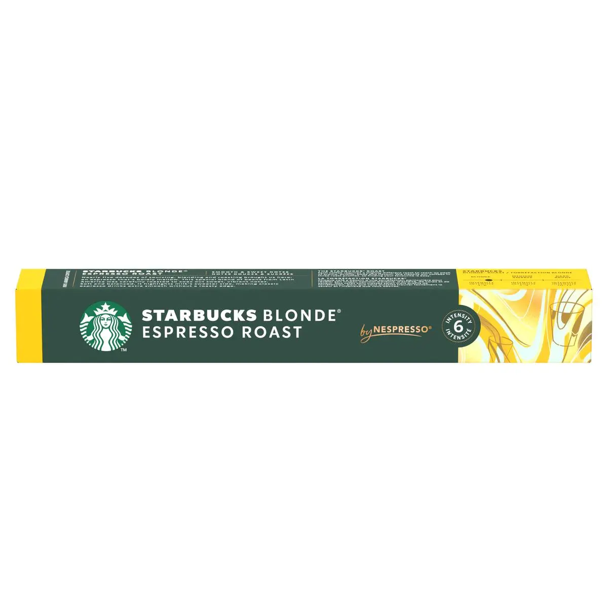 Starbucks by nespresso espresso roast coffee
