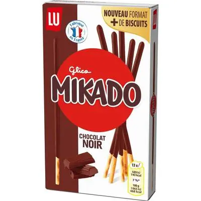 Dark chocolate Mikado