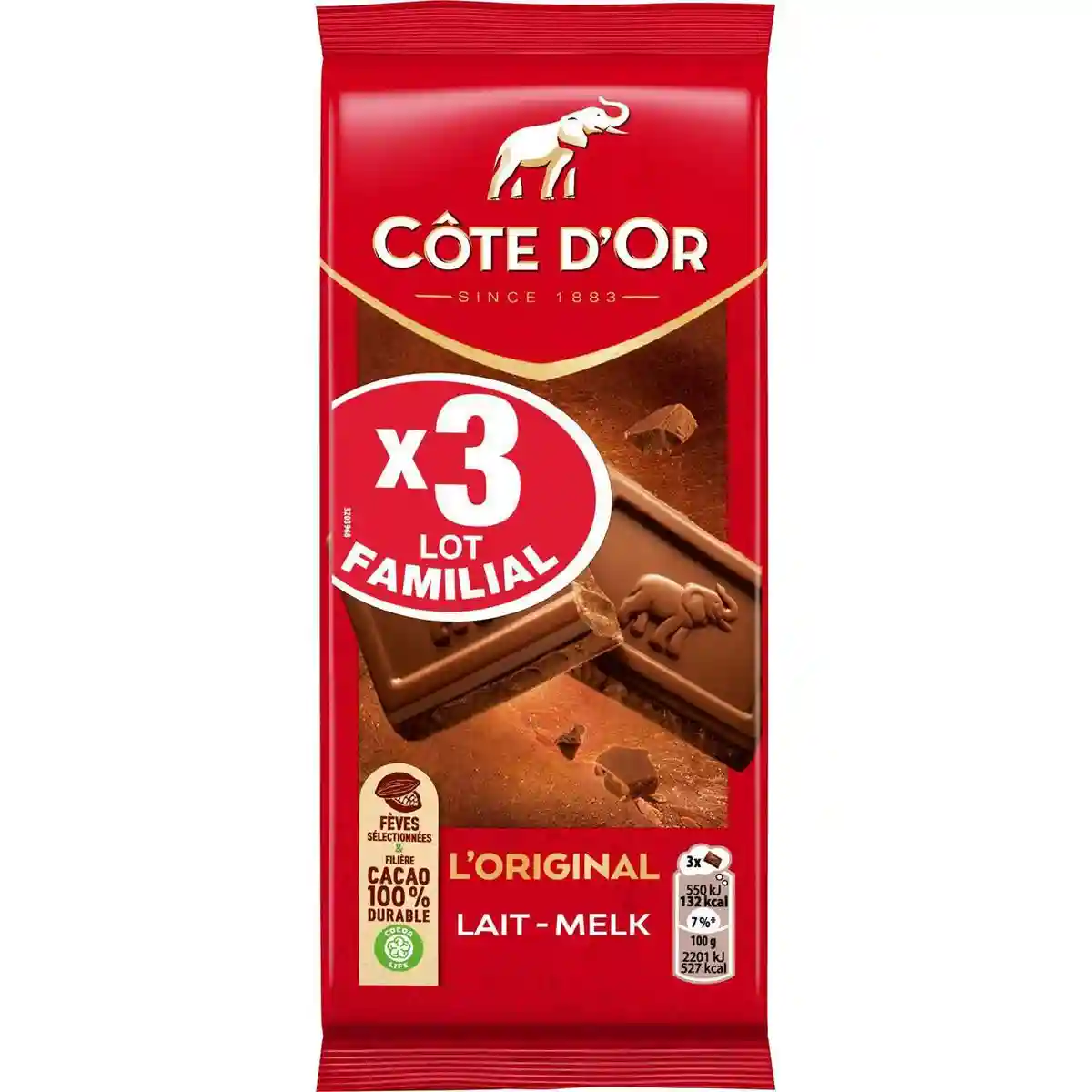 Cote d'Or milk chocolate original