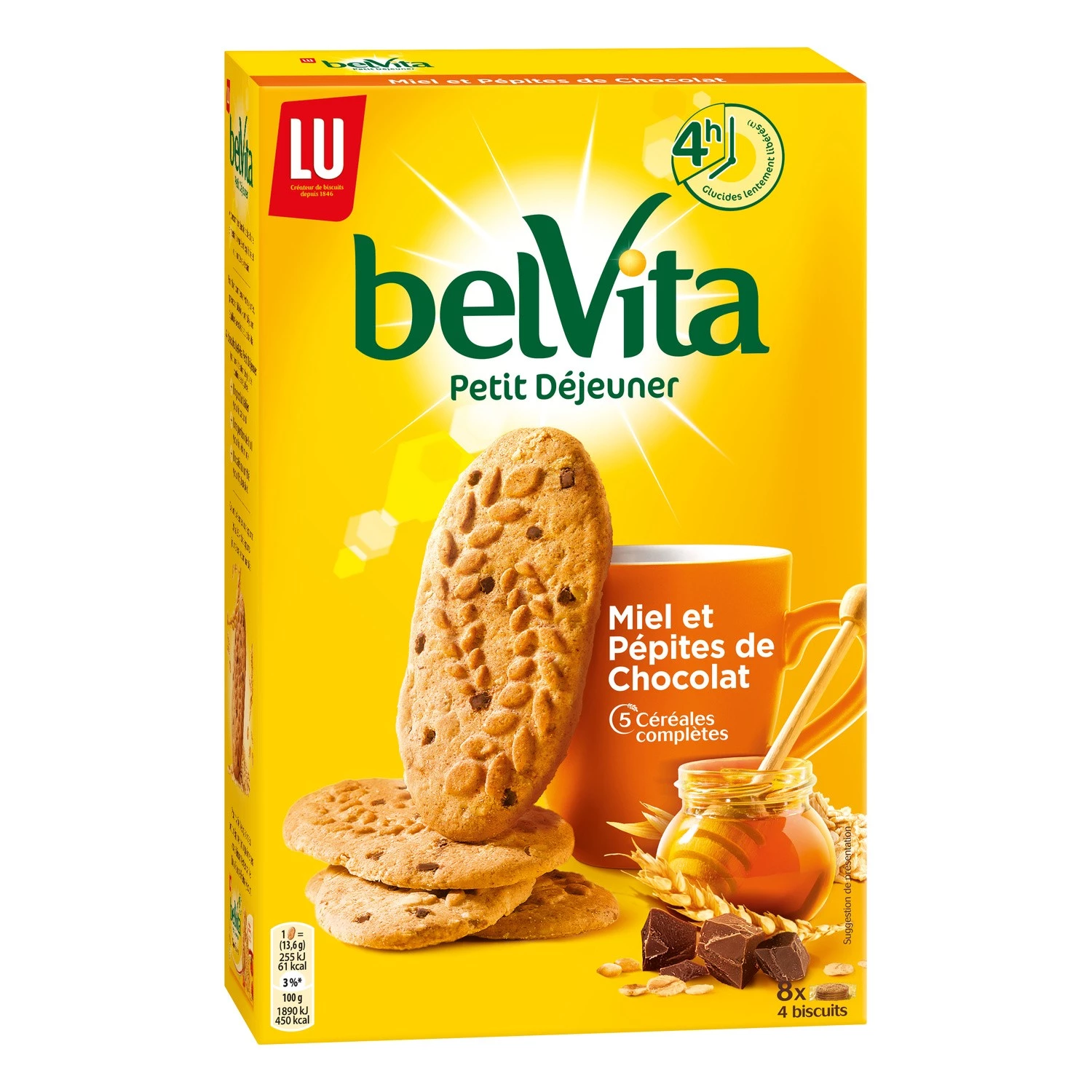 LU BelVita Honey and Chocolate Chip Breakfast