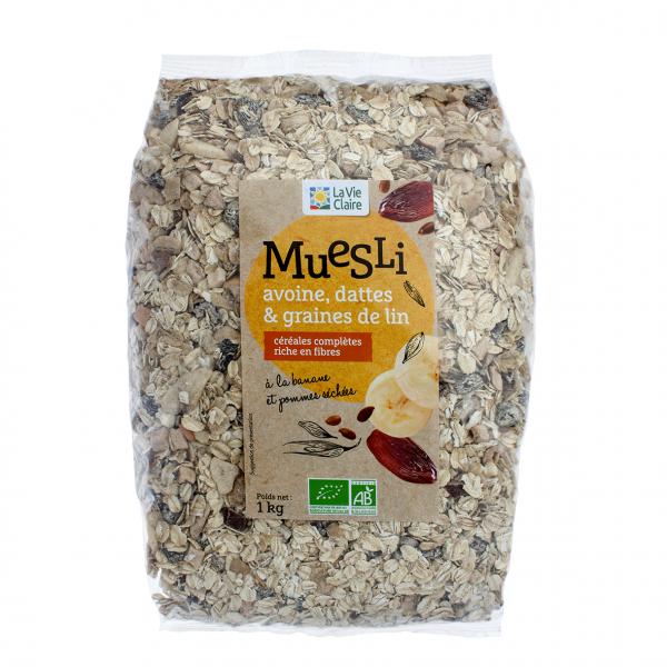 Muesli avoine datte