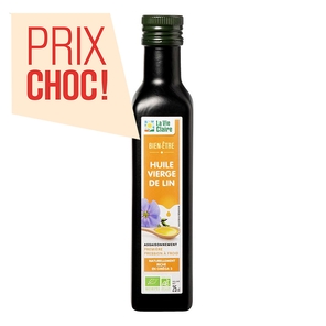 Huile vierge de lin 25cl