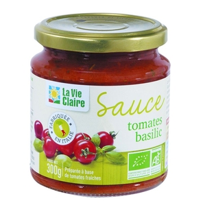 Sauce tomate et basilic