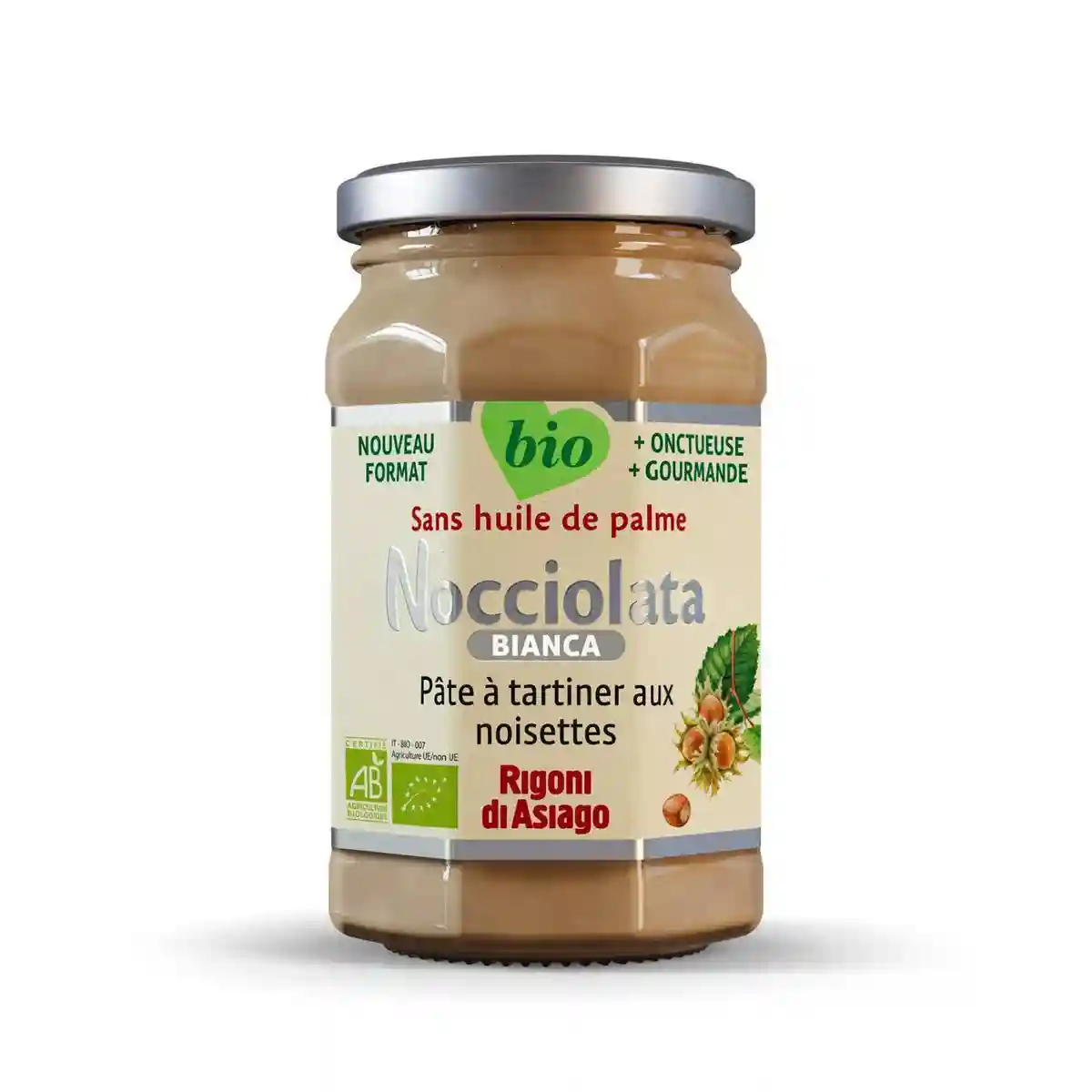 Nocciolata Bianca organic spreads