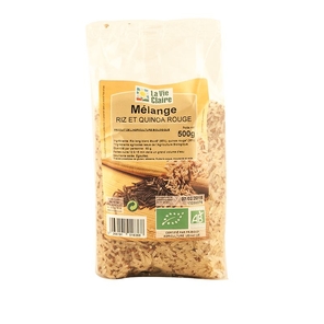 Melange riz quinoa rouge