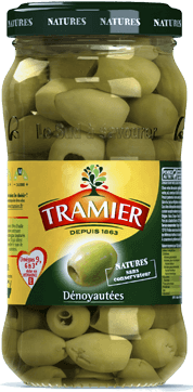 Tramier Olives Vertes Dénoyautées 160 g