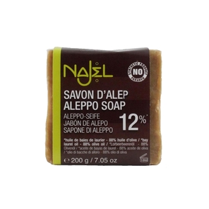 Savon d'alep 12% 200g - Najel