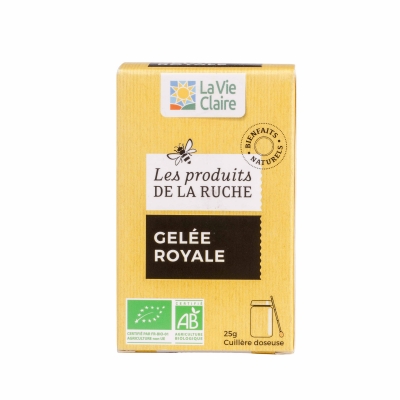 Gelee royale bio 25g - fatigue/immunité/infection - La Vie Claire