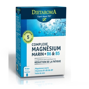 Complexe Magnesium 60 unités - vitalité/stress/sommeil - Dietaroma