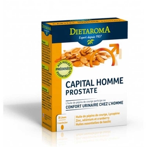 Capital homme prostate - confort urinaire/santé de la prostate - Dietaroma