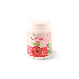 Natural vitamin C - Acerola 1000 BIO box 50 units - La Vie Claire