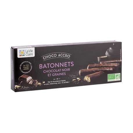 BLACK GRAIN CHOCOLATE SHOCK STICKS 160G