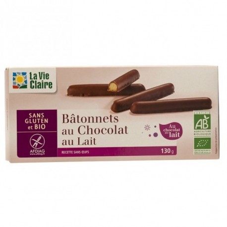 BATONNETS CHOCOLAT SANS GLUTEN