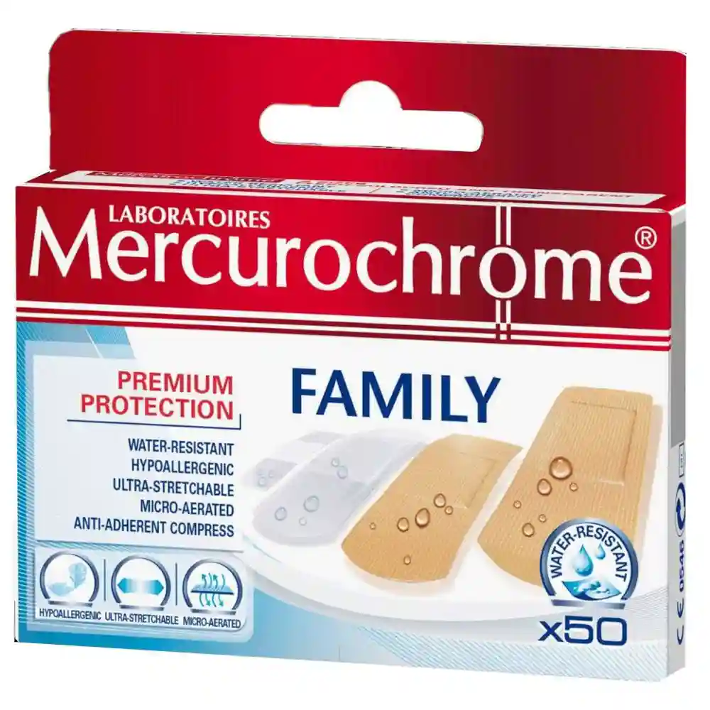 Mercurochrome universal family dressings