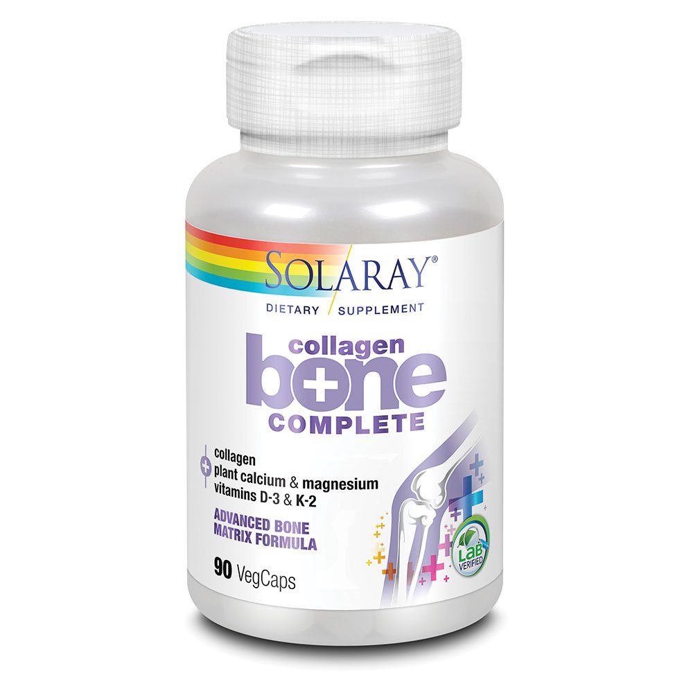 Collagen bone complete 90 units - strengthens bones and skin - Solaray