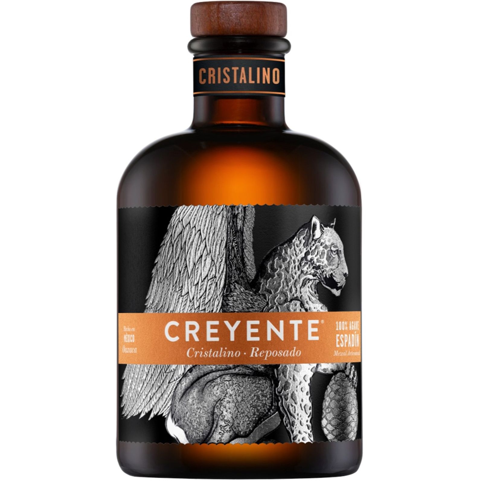 Creyente mezcal cristallino 75cl  