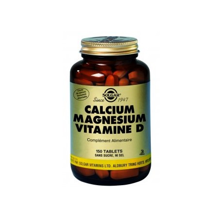 Calcium Magnesium Vitamin D3 - bone maintenance/energy - Solgar