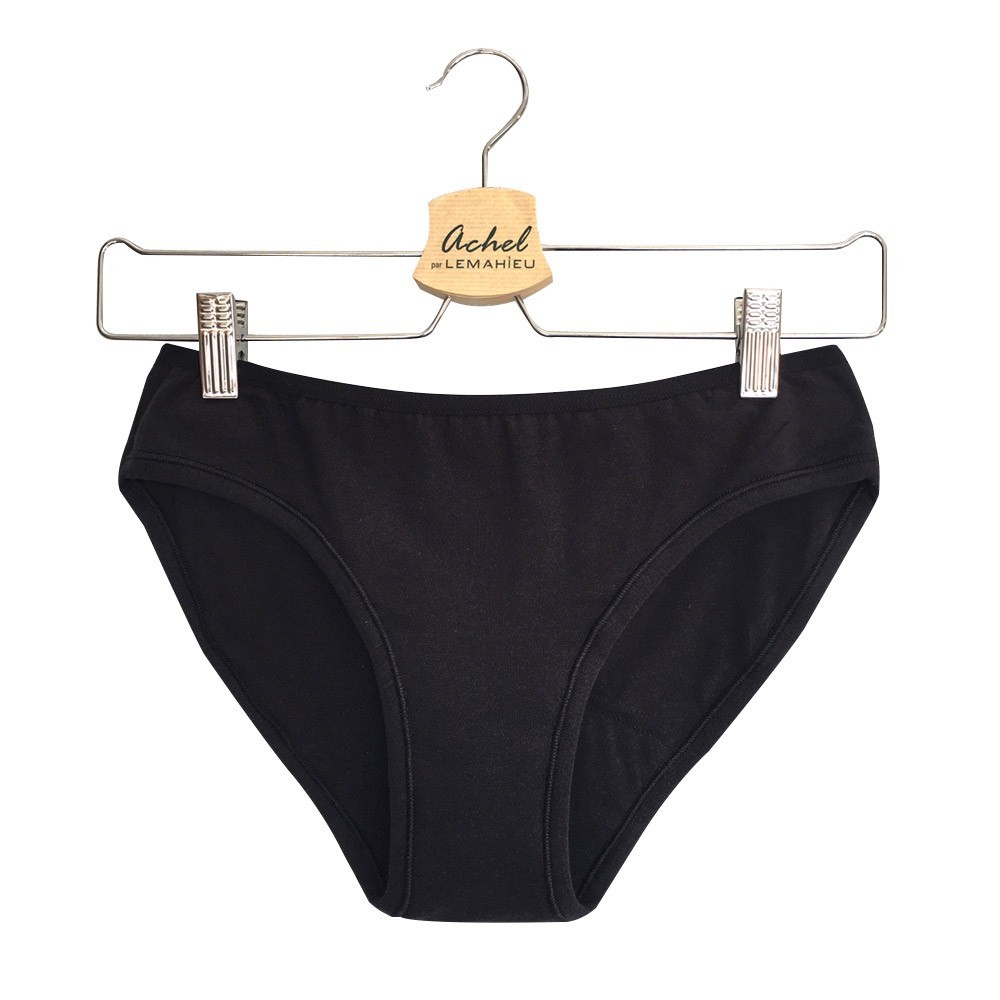 Achel Black Menstrual Panties Size L