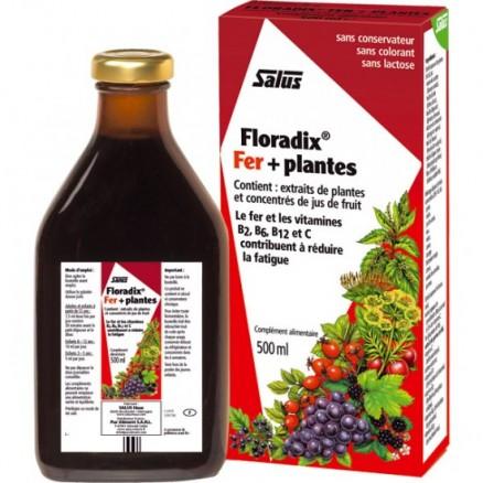 Floradix iron + herbs 500ml - fatigue/iron deficiency