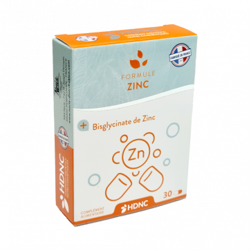 Zinc bisglycinate formula 30 units - skin health/hormonal system/immunity - H.D.N.C.