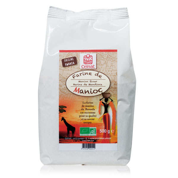 ORGANIC AND FAIR TRADE CASSAVA FLOUR 