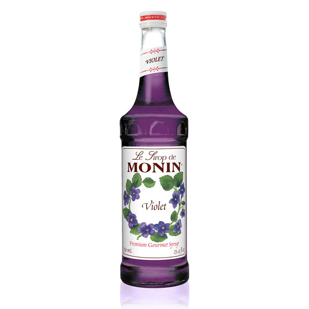 Monin violet syrup 75cl bout. glass