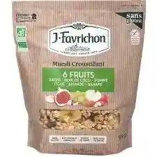 ORGANIC GLUTEN-FREE 6-FRUIT CRUNCHY MUESLI